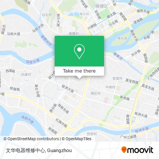 文华电器维修中心 map