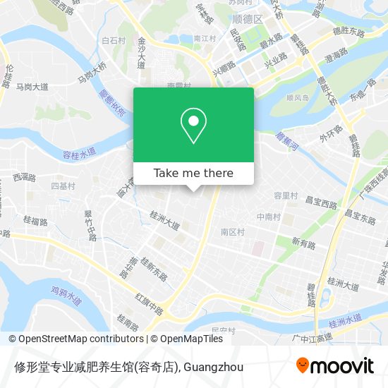 修形堂专业减肥养生馆(容奇店) map