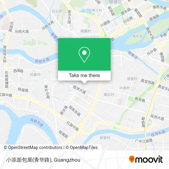小添面包屋(青华路) map