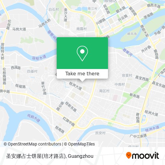 圣安娜占士饼屋(培才路店) map