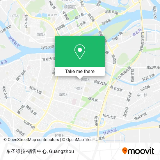 东圣维拉-销售中心 map