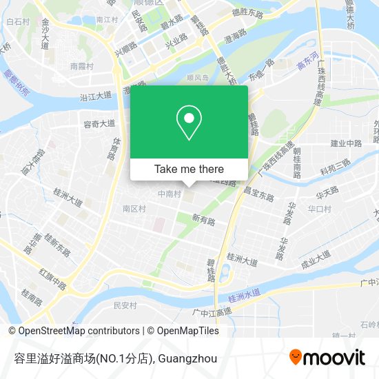 容里溢好溢商场(NO.1分店) map