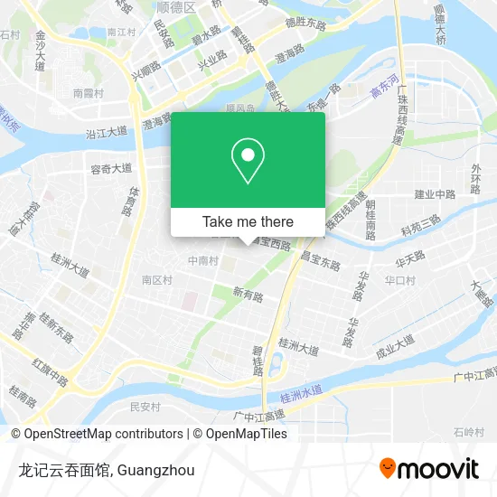 龙记云吞面馆 map