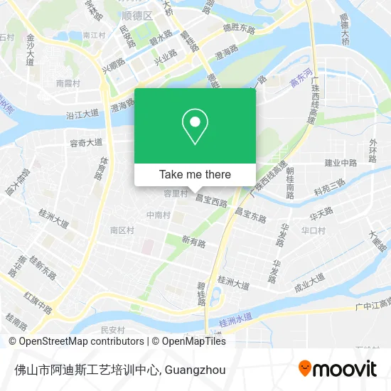 佛山市阿迪斯工艺培训中心 map