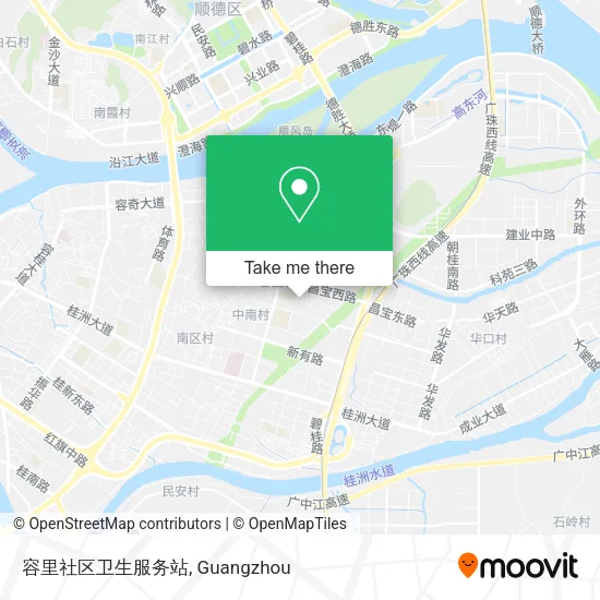 容里社区卫生服务站 map