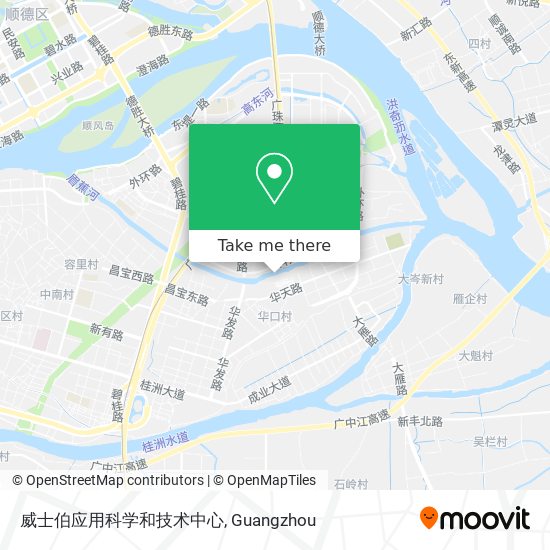 威士伯应用科学和技术中心 map