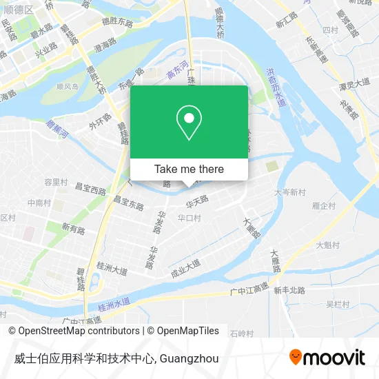 威士伯应用科学和技术中心 map