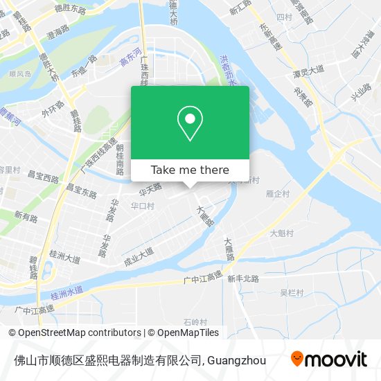 佛山市顺德区盛熙电器制造有限公司 map