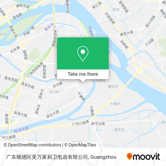 广东顺德区美万家厨卫电器有限公司 map