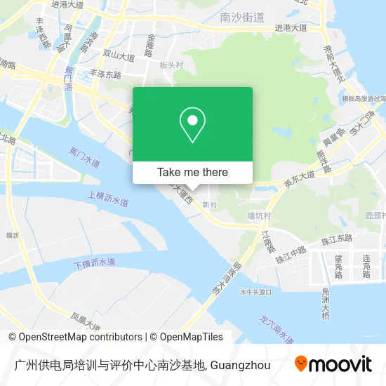 广州供电局培训与评价中心南沙基地 map