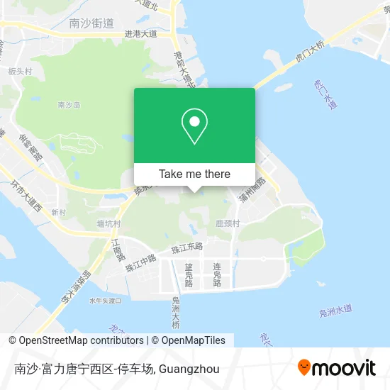 南沙·富力唐宁西区-停车场 map