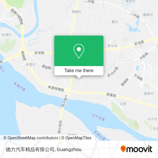德力汽车精品有限公司 map