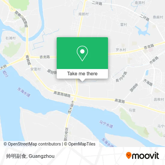 帅明副食 map