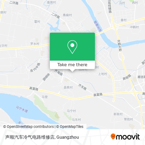 声顺汽车冷气电路维修店 map