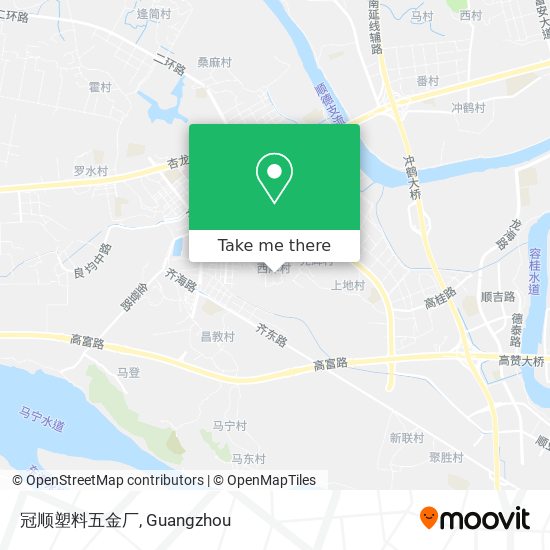 冠顺塑料五金厂 map