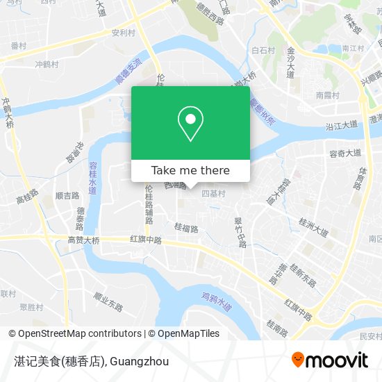 湛记美食(穗香店) map