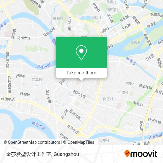 金莎发型设计工作室 map