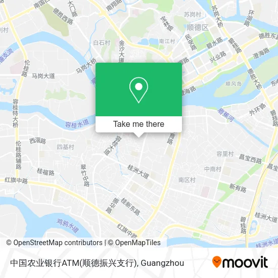中国农业银行ATM(顺德振兴支行) map