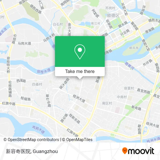 新容奇医院 map