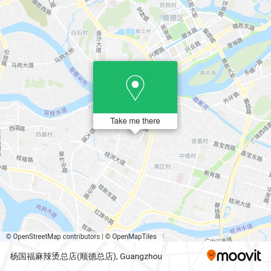 杨国福麻辣烫总店(顺德总店) map