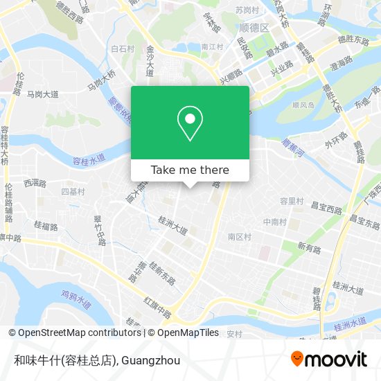 和味牛什(容桂总店) map