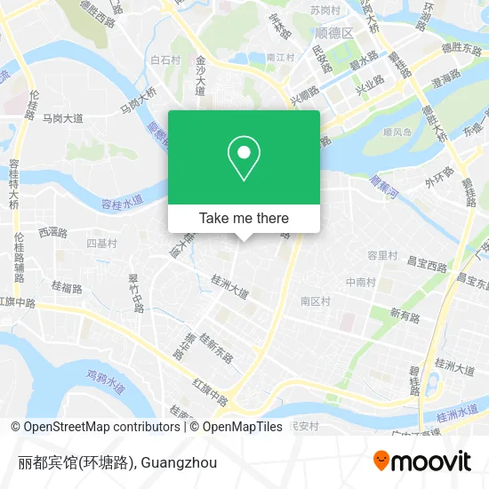 丽都宾馆(环塘路) map