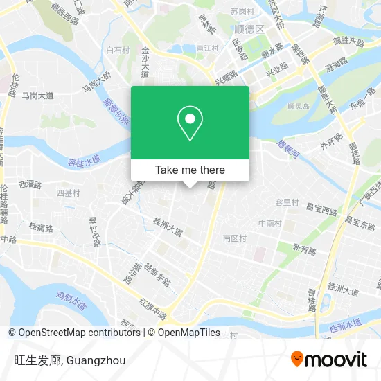 旺生发廊 map