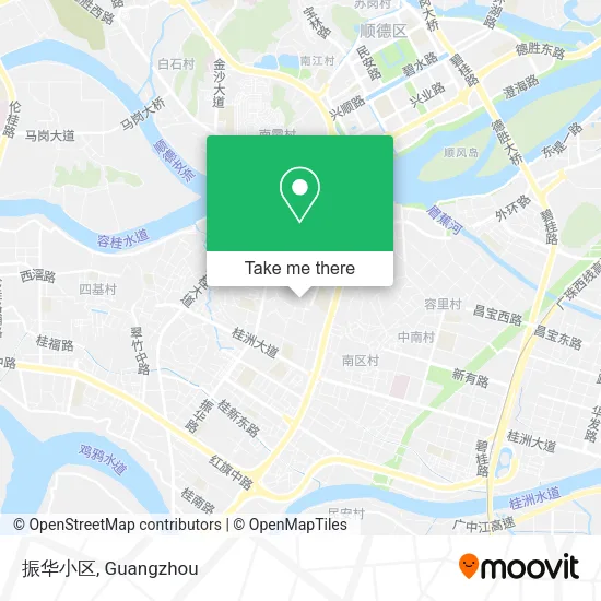 振华小区 map