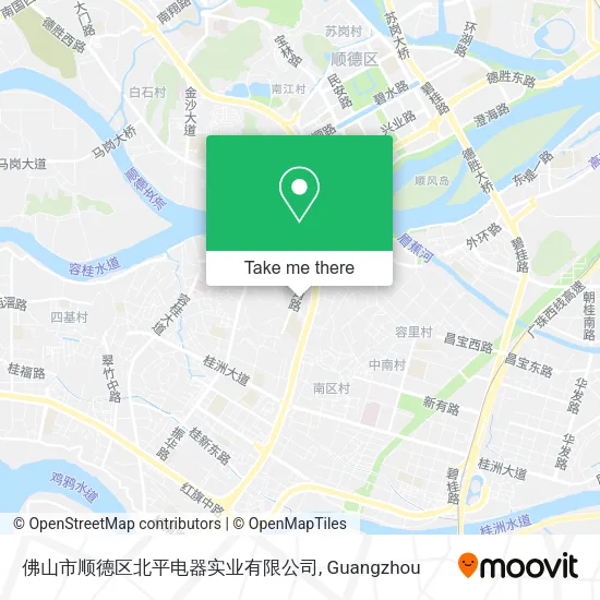 佛山市顺德区北平电器实业有限公司 map