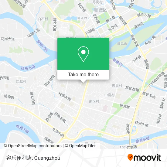 容乐便利店 map