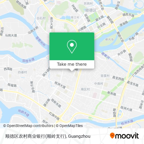 顺德区农村商业银行(顺岭支行) map