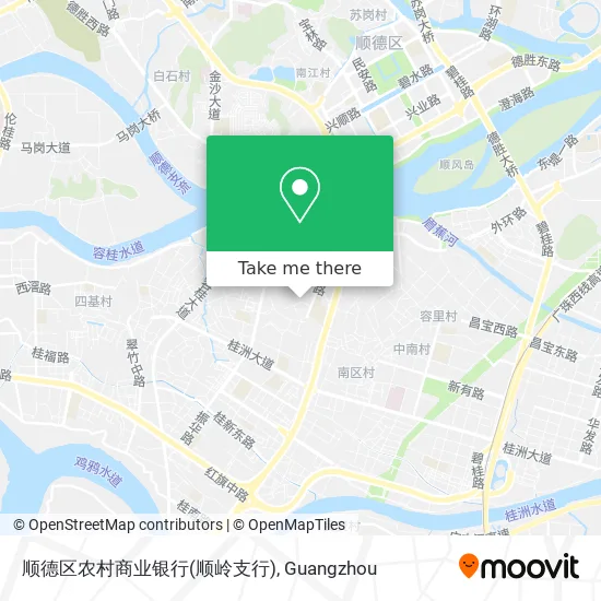 顺德区农村商业银行(顺岭支行) map