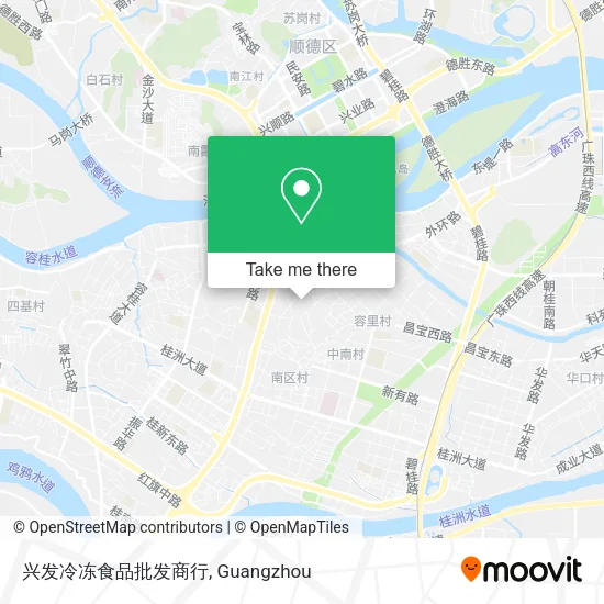 兴发冷冻食品批发商行 map