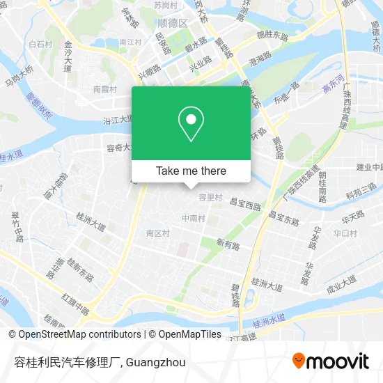 容桂利民汽车修理厂 map