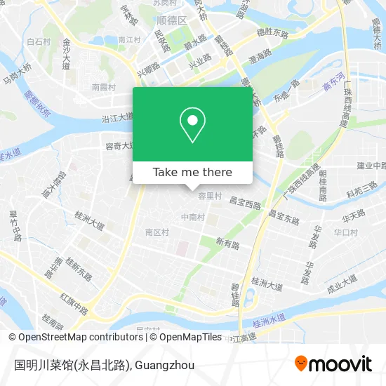 国明川菜馆(永昌北路) map