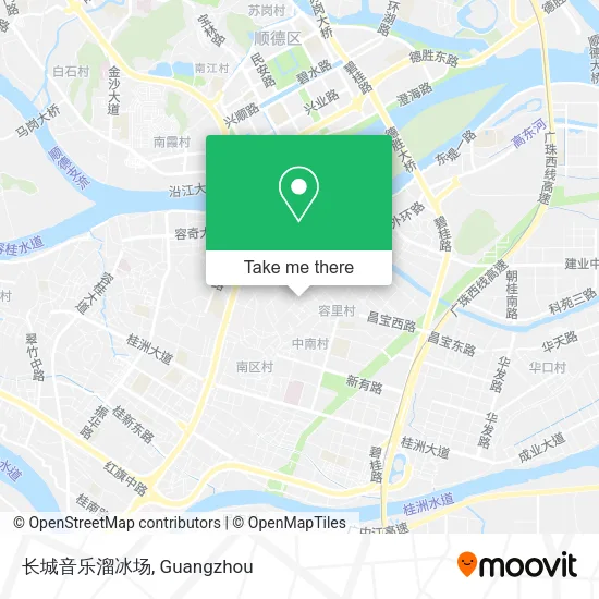 长城音乐溜冰场 map