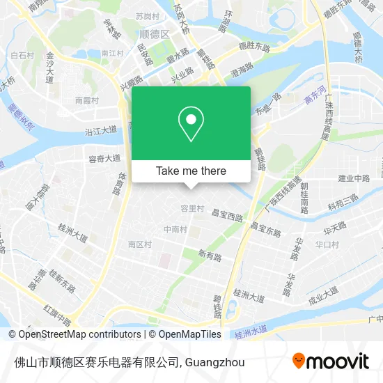 佛山市顺德区赛乐电器有限公司 map