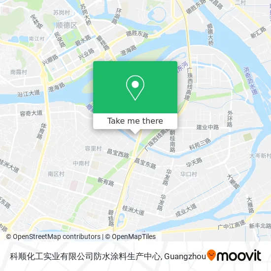 科顺化工实业有限公司防水涂料生产中心 map