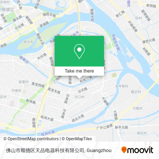 佛山市顺德区天品电器科技有限公司 map