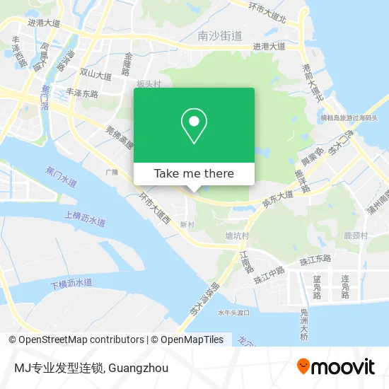 MJ专业发型连锁 map