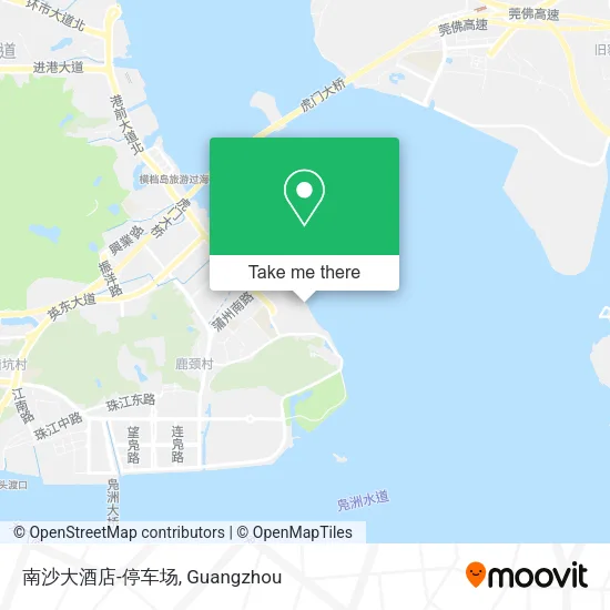南沙大酒店-停车场 map