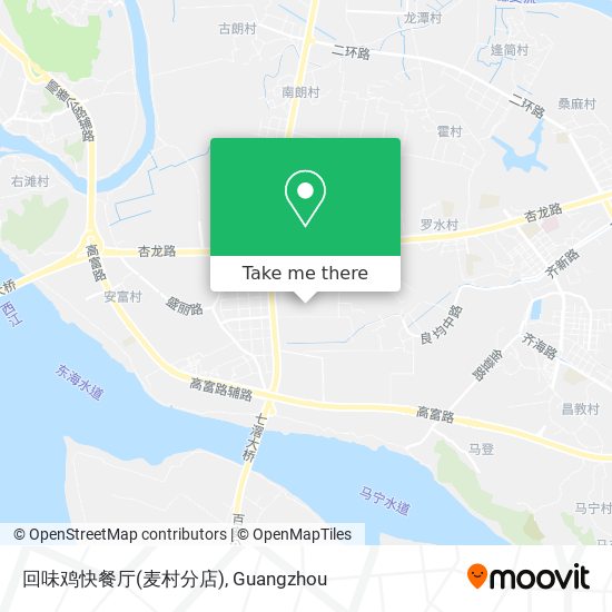 回味鸡快餐厅(麦村分店) map