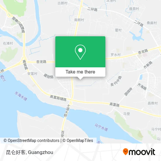 昆仑好客 map