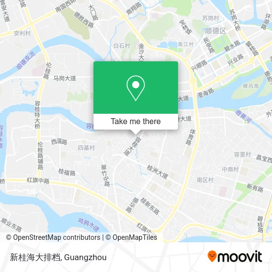 新桂海大排档 map