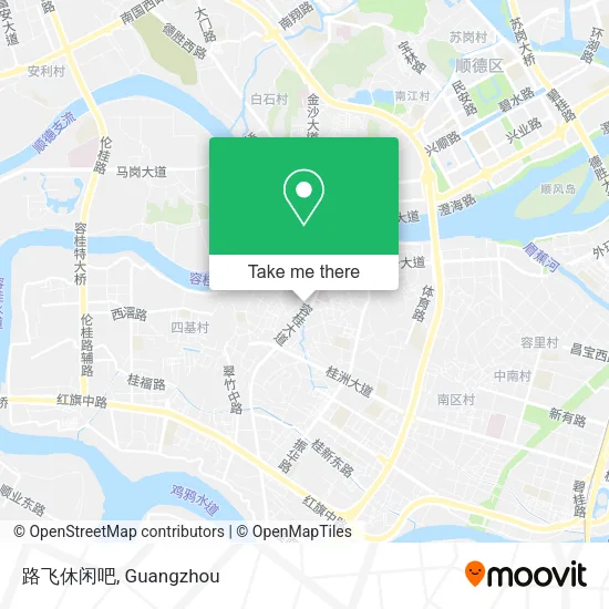 路飞休闲吧 map