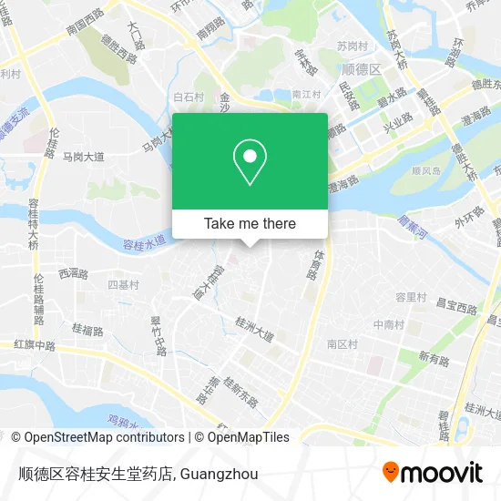 顺德区容桂安生堂药店 map