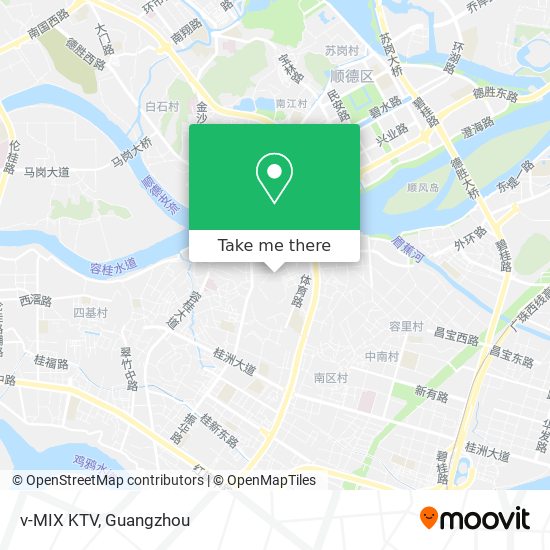 v-MIX KTV map