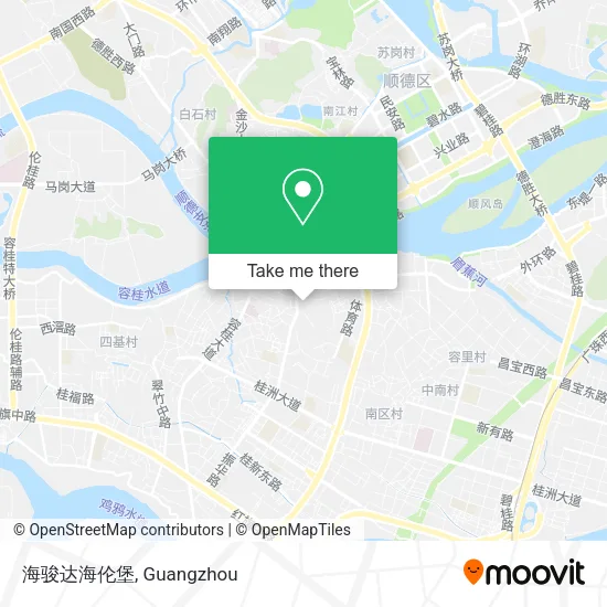 海骏达海伦堡 map