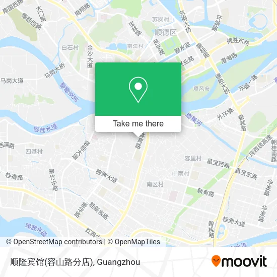 顺隆宾馆(容山路分店) map