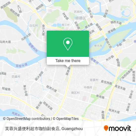 芙蓉兴盛便利超市咖怡副食店 map
